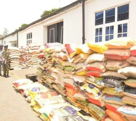 Nigerian Navy intercepts over 1,300 bags of smuggled rice in Lagos 2 Screenshot 20250417 131341