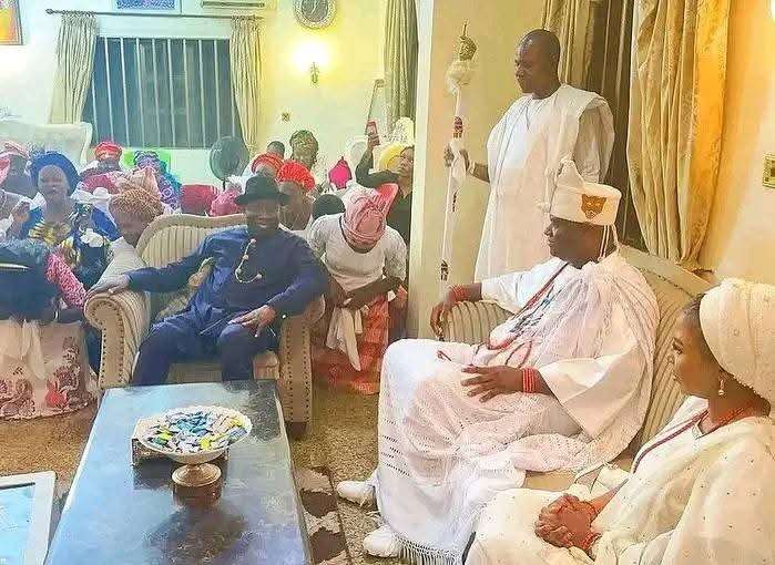PHOTOS!! Ooni Of Ife Pays Historic Visit To Goodluck Jonathan In Yenagoa 6 IMG 20250502 WA01692 1
