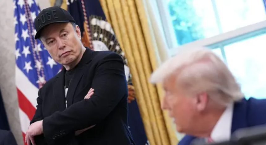 Elon Musk and Donald Trump
