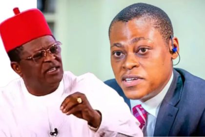 Rufai Oseni and Dave Umahi