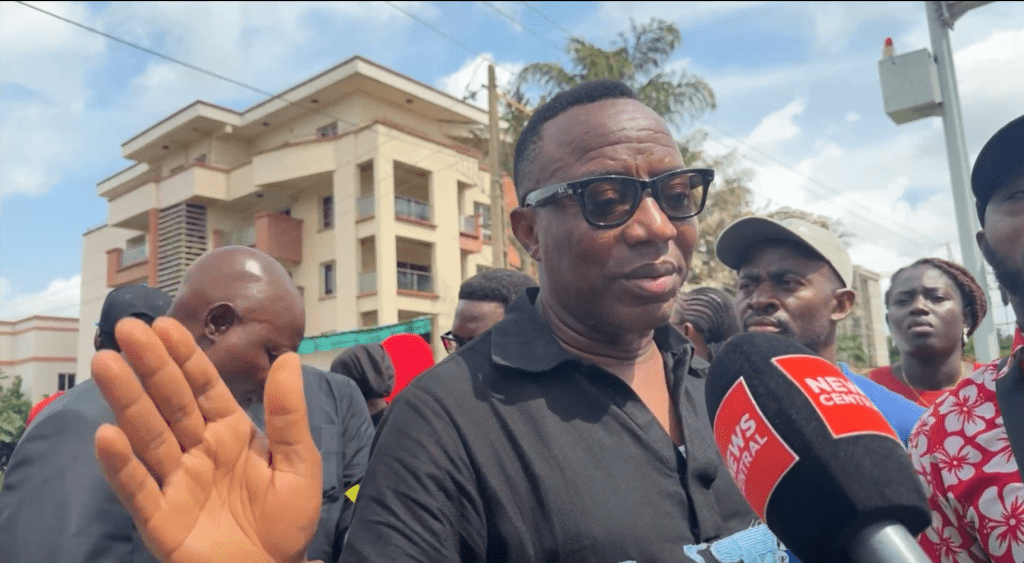 Comrade Omoyele Sowore leading the FreeNnamdiKanuNow protest on 20th October 2025 