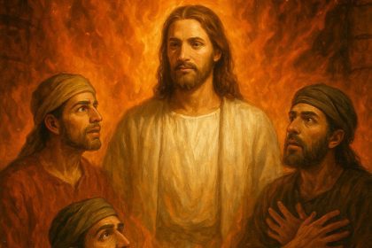 The Three Hebrew Men and the Son of God in the Fiery Furnace